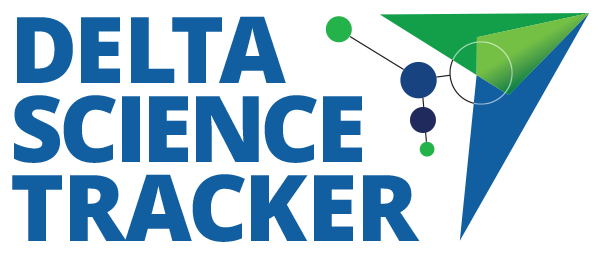 Logo of the Delta Science Tracker website.