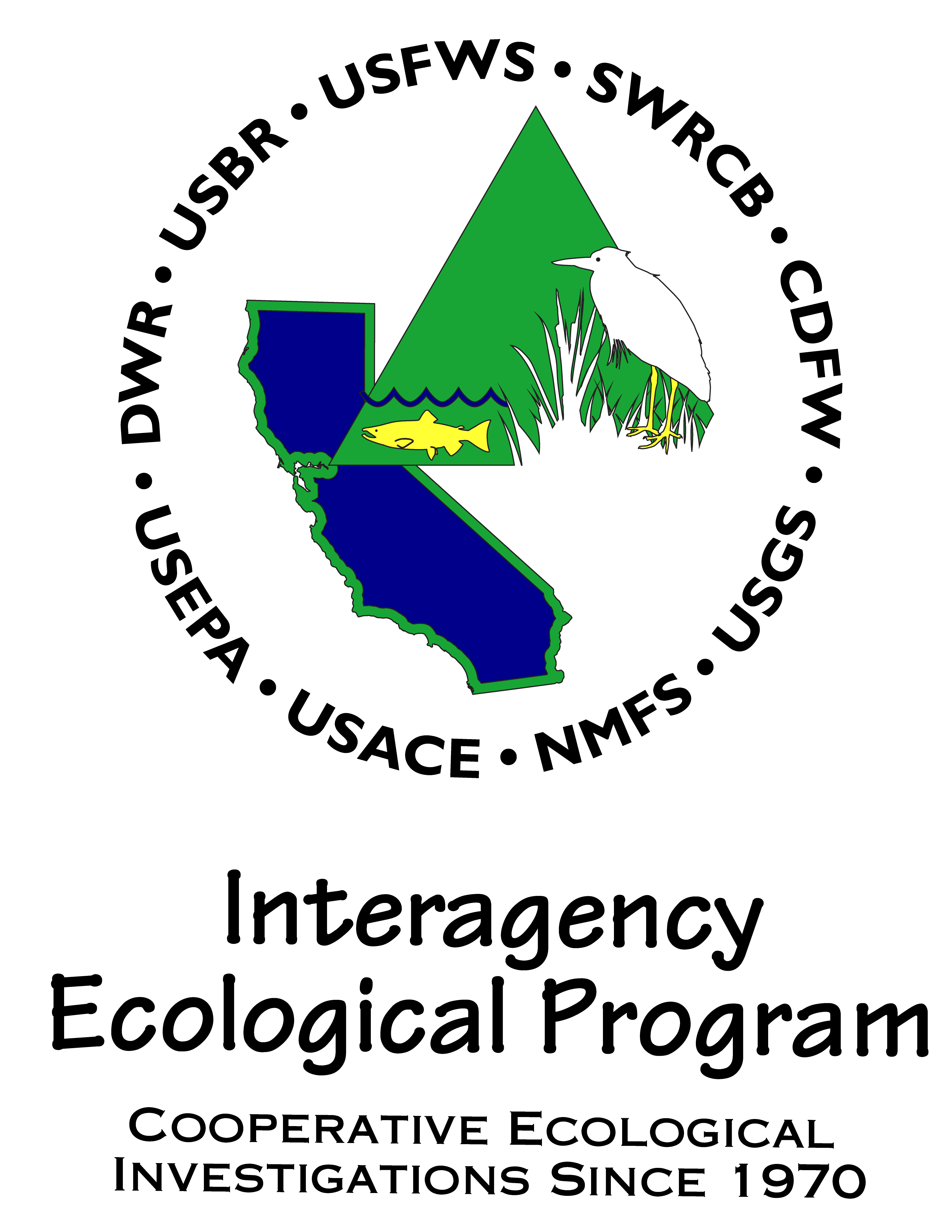 Logo of the Interagency Ecological Program.